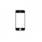  iPhone 5S/5/SE Front Glass Lens Black Original
