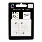 iPhone 5 Micro / Nano SIM Adapter White