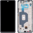 LG K71 Screen Assembly with Frame (Black) (Original)