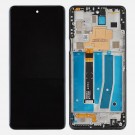 LG K92 5G Screen Replacement with Frame (Black) (Original) 