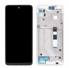 Motorola One 5G Ace Screen Replacement with Frame (Silver/Black) (HQ) 