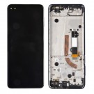 Motorola One 5G Screen Replacement with Frame (Black) (Original) 