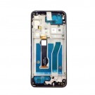 Motorola One Vision Plus Screen Replacement with Frame (Black) (HQ) 