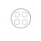 OnePlus 12 Back Camera Lens (Black) (Original) 