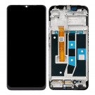 OPPO A54s CPH2273 Screen Replacement with Frame (Black) (Original) 