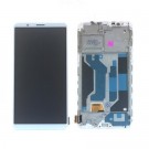 Oppo R11s Screen Assembly with Frame (White/Black) (GX-Copy OLED) 