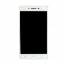 Oppo R7 R7T LCD Screen and Digitizer Assembly with Frame - White - Full Original