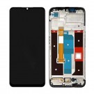 Realme Narzo 50A Prime Screen Replacement with Frame (Black) (OEM) 