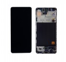 Samsung Galaxy A51 A515 Screen Replacement with Frame (Black) (Original) 