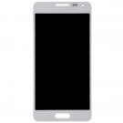  Samsung Galaxy Alpha SM-G850 LCD Screen and Digitizer Assembly - White - Full Original - Samsung Logo