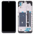 ZTE Blade A51 Screen Replacement with Frame (Black) (Original)
